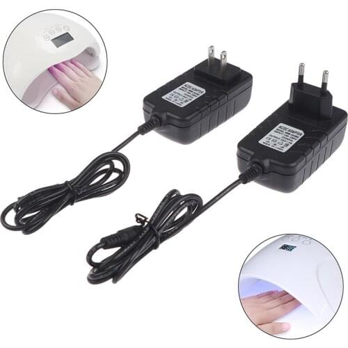 2020 For UV LED Lamp Nail Dryer Nail Art Tools New 1Pc 24V 2A EU/US Power Supply Adapter