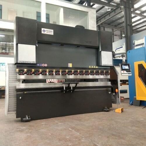 3+1 Axis Metal Sheet Bending Machine, CNC Press Brake with DA53T Controller, Automatic Stainless Steel Plate Folding Bender
