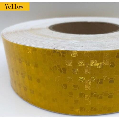 5cmx10m/Roll Car Reflective Tape Decoration Stickers Car Warning Safety Tape Film Auto Reflector Sticker For Car Styling