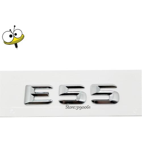 Auto Rear Sticker Emblem Badge Decal Styling Accessories For Mercedes Benz E Class E55 E63 W210 W211 AMG GT Car Decoration