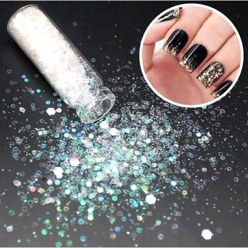 1 Pcs White Acrylic Powder Gel For Nail Polish Nail Art Decorations Crystal Manicure Set Kit Professional Nail Accesorios