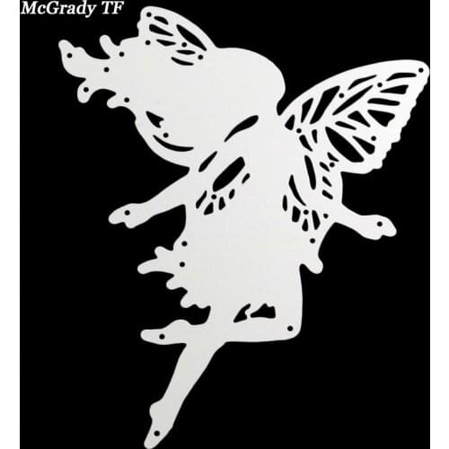 1PCS Angle Lover Metal Cutting Dies For Scrapbook Card Embossing Stencils Template Gift Christmas Decor Die Cuts