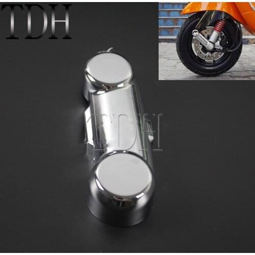 Chrome Motorcycle Scooter Front Suspension Link Decorative Cover for VESPA PX 125 150 200 T5 LML STAR 125 150 200 1981-2000