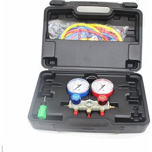 Inverter air conditioner refrigerant snow meter HS-S36F-R410A plus fluoride plus liquid pressure refrigerant double gauge valve