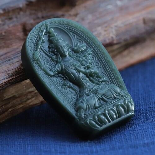 Exquisite Jade Guanyin Pendant e1