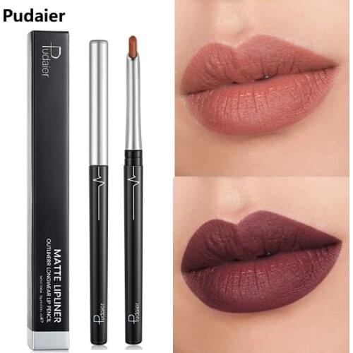 18 Colors Lipstic Pencil Lip Liner Waterproof Long Lasting Sexy Portable Lip Liner Natural Makeup Cosmetics Maquillaje TSLM1