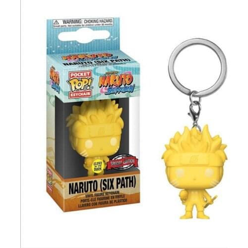 Anime Naruto Character Whirlpool Action Humanoid Model Pendant School Bag Leather Case Pendant Jewelry Childrens Toy Gift Unisex