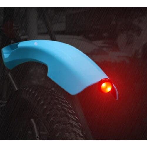 WHEEL UP 26'' Bike Fender MTB Bicycle Fenders Mountain Front+Rear Mud Guards Mudguard Set With Taillight Cycling Accessories