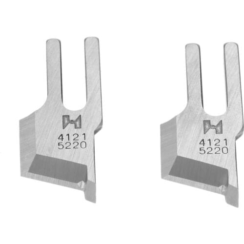2Pcs lockstitch Sewing Machine Knife Blades B4121-522-000 fit for JUKI DLM-52 DLM-552 DMN-5420N-7 DLM-5400N-7 Lockstitch Machine
