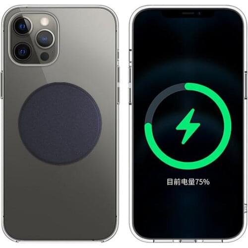 Magnetic phone mount wireless charging for iPhone 12 Pro max 12 mini mobile phone case strong back cover mags charger