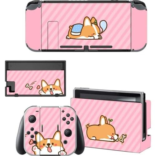 Siberian Husky Nintendo Switch Skin Sticker NintendoSwitch stickers skins for Nintend Switch Console & Joy-Con Controller Vinyl