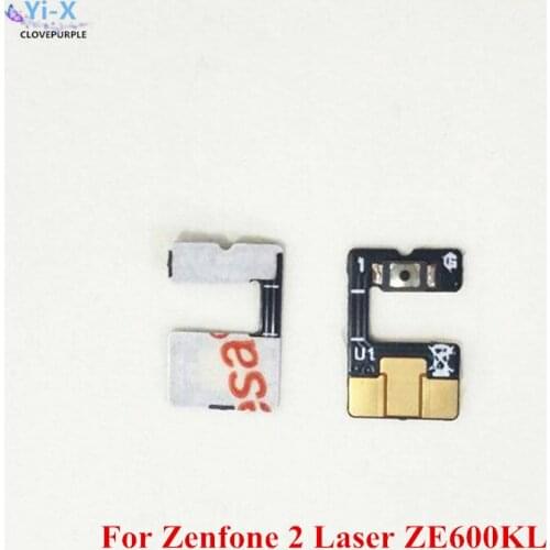 New Power On Off Button Flex Cable For Asus ZenFone 2 Laser 6.0 ZE600KL Power Key Button Flex Cable Repair Parts