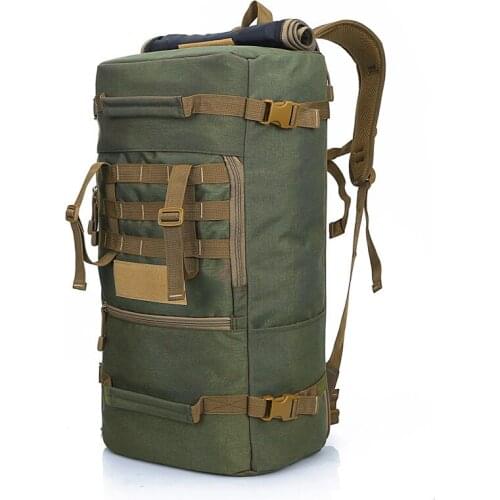 Hot Top Quality 50L New Military Tactical Backpack Camping Bags Mountaineering bag Mens Hiking Rucksack Travel Backpack