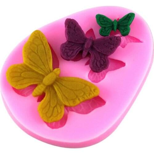 Butterfly Silicone Mold For Easter Cake decoration, Baking Silicone tools Forms Fondant Cake Decorating Bakeware party supply