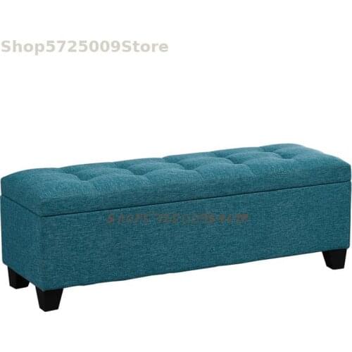 Cotton Linen Clothing Store Sofa Bench Bench Storage Fitting Room Stool Rest Bench Shoe Store Shoe Change Bench Bench Bench