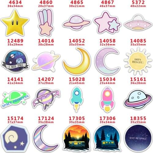 DIY Craft Supplies cartoon character printed flat back planar resins 30 pieces PR4634