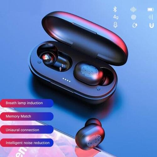 Tws headphones Bluetooth 5.1 sport headset gamer hifi Earphone for music earbuds portable Wholesale with Charging Box Waterproof