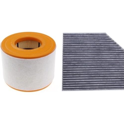 Air Filter Cabin Filter 2 Pcs for Audi A6 C7 Avant 2011-2019 1.8t 2.0t/a7 Sportback 2015-2019 Model Filter 4g0133843/4h0819439