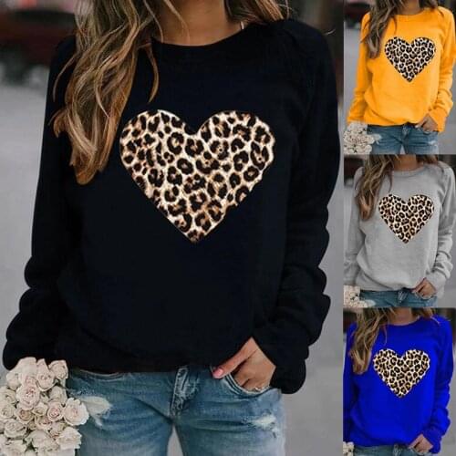 Women Casual round Neck long Sleeved Plus Size T-Shirt Loose cotton Blouse