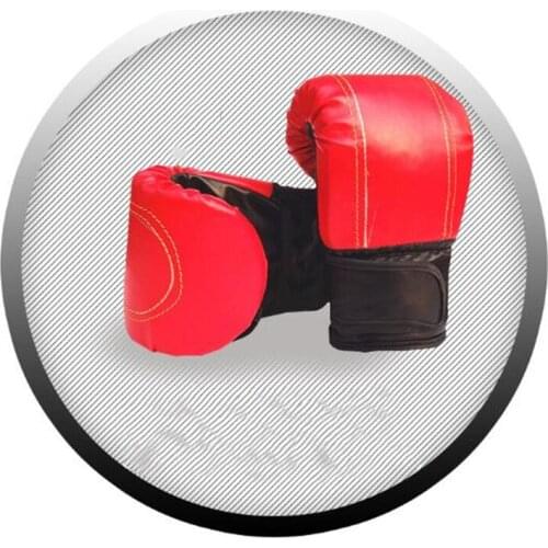 1Pair Red & Black Adult Boxing Gloves Professional Sandbag Liner Gloves Men/women Boxing Gloves For Training / Fitness