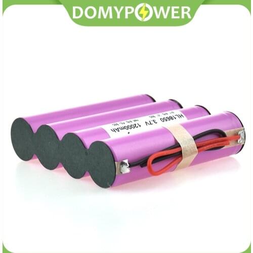 18650 4 parallel Li-ion battery pack 3.7V 12000mAh