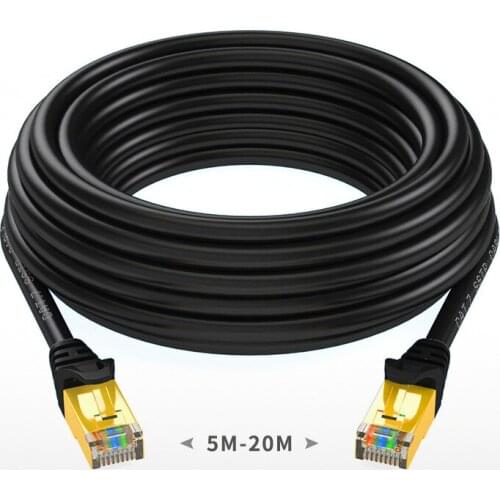 2019 Six types of shielded broadband line pure copper Gigabit network jumper Category 6 twisted pair