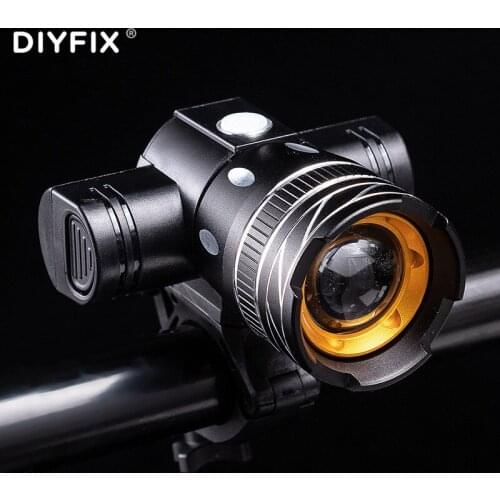 350 Lumens Bicycle Headlight USB Charging light Riding Warning Light Aluminum Headlight 3 Modes Flashlight Waterproof Lamp