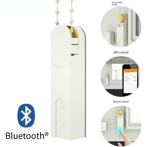Tuya Bluetooth-compatible Smart Motorized Chain Roller Blinds Shade Shutter Drive Motor Powered By Alexa Google Home APP Control