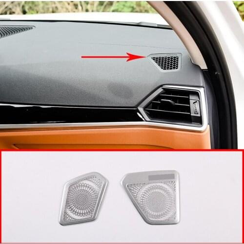 For BMW 3 Series G20 G28 2019-2020 Automotive Aluminum Alloy Instrument Panel Air Outlet Mask Decoration Trim Accessories