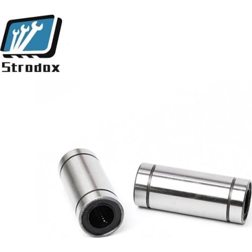 1-5 pcs/lot Long linear bearings LM25LUU LM30LUU LM35LUU LM40LUU LM50LUU LM60LUU Long type Linear bearing CNC Bearing for shaft