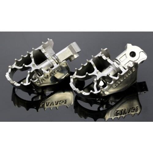 For YAMAHA MT-10 2016-2017 Motorcycle Wide Enduro Foot Pegs Tilt Angle Adjustable Footpegs