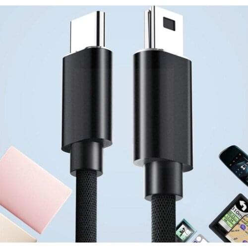 USB Type C To Mini USB Quick Charging Cable USB2.0 Transfer Cable Transmission Data For Computer Data Synchronization Charg E4Y2