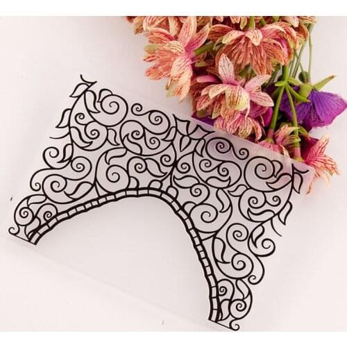 ZFPARTY Plastic Embossing Folders for DIY Scrapbooking Paper Craft/Card Making Decoration Supplies