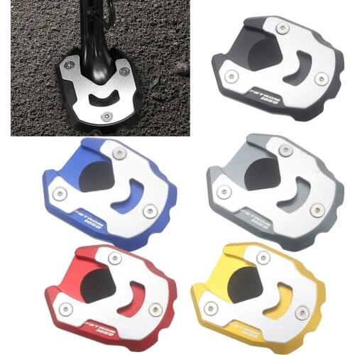 NEW Kickstand Foot Side Stand Extension Pad Support Plate For SUZUKI Vstrom V-Strom DL 1050 XT 1050XT DL1050 DL1050XT 2020 2021