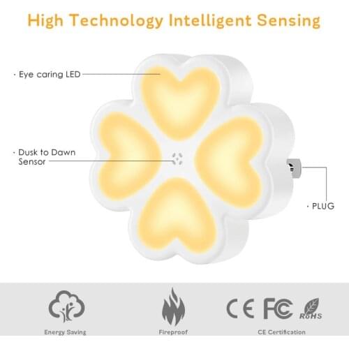 Plug-in Induction Night Lights Bedroom Decor Lamp LED Kitchen Cabinet Light Staircase Closet Room Aisle Lighting Wall Lamp