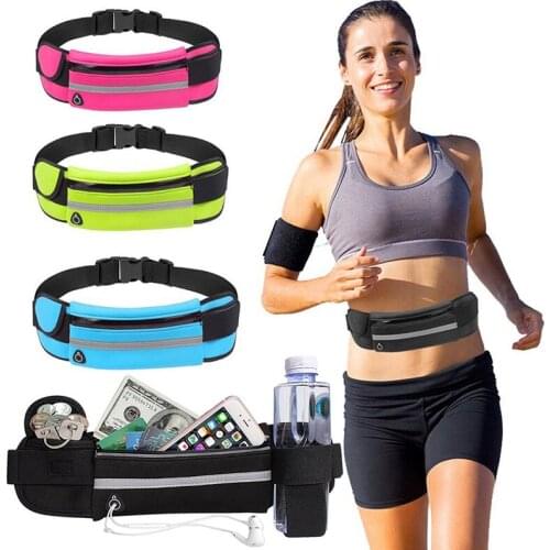 Waist Belt Bag Phone Case Running Jogging Waterproof Bag for Doogee Y8 Plus Y8c BL5500 Lite BL9000 S55 S60 S70 S80 Lite V X10S
