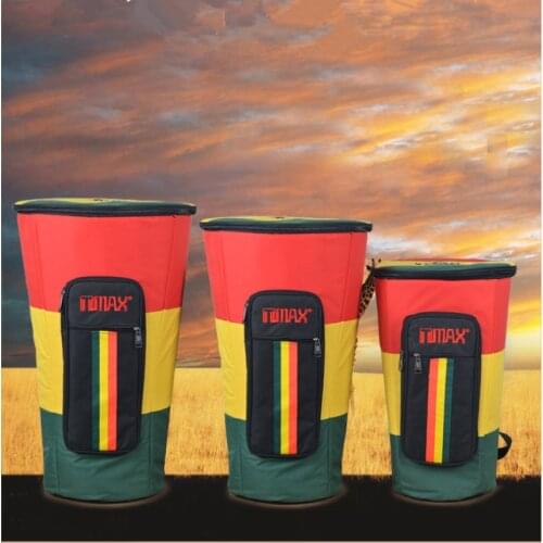 Professional high quality 10 12 13 inches waterproof shockproof color Djembe drum soft gig bag case tambourine cover backpack