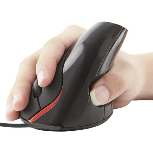 Wired Vertical Mouse Ergonomic Healthy Design Gaming Computer Mause 5 Buttons 1600 DPI USB Optical Mice Gamer For Laptop PC