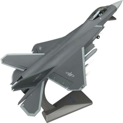 1/72 1/48 Scale Alloy Aircraft Chinese Air Force J-31 Gyrfalcon Fighter J31 Model Toys Children Gift for Collection Decoration
