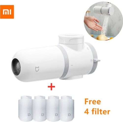 Xiaomi Water Faucet Purifiers Kitchen Faucet Percolator Water Filter Activated Carbon Filter Device Rust Bacteria Removal Tool