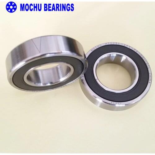1pair 7005 H7005C 2RZ P4 HQ1 DT 25x47x12 Sealed Angular Contact Bearings Speed Spindle Bearings CNC ABEC-7 SI3N4 Ceramic Ball