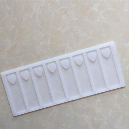 10-Love Strip Sharp Silicone Mould Cake Decorating Tools Chocolate Baking Accessories Cake Border Silicon Mold for Fondant