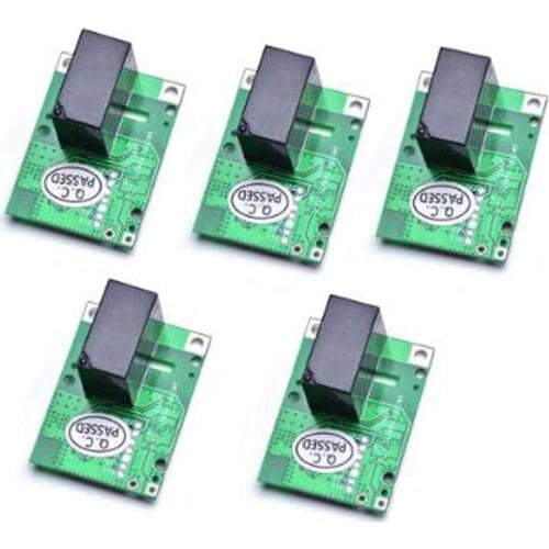 5PCS RE5V1C Wifi DIY Switch 5V DC Relay Module ligent Wireless Switch ligent APP Voice Relay Module CNIM Hot
