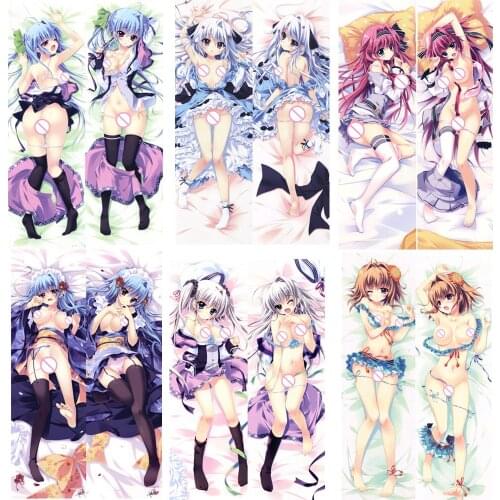 Anime koi ga saku koro sakura doki sexy girl tsukishima yuuri & asaba konami Dakimakura throw pillow cover Otaku Body PillowCase