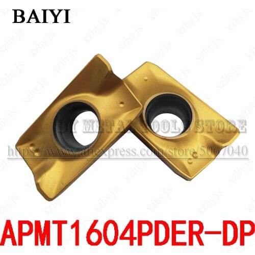 APMT1604PDER-DP OP1325 APMT 1604 PDER DP Carbide Milling Inserts turning Tools CNC Metal Lathe Round Milling Cutter for BAP400R