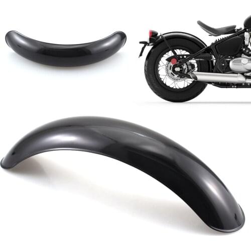 Motorcycle Metal Retro Gloss Black Rear Fender Mudguard For Harley Bobber Bratstyle Chopper Custom Application Frame Accessories