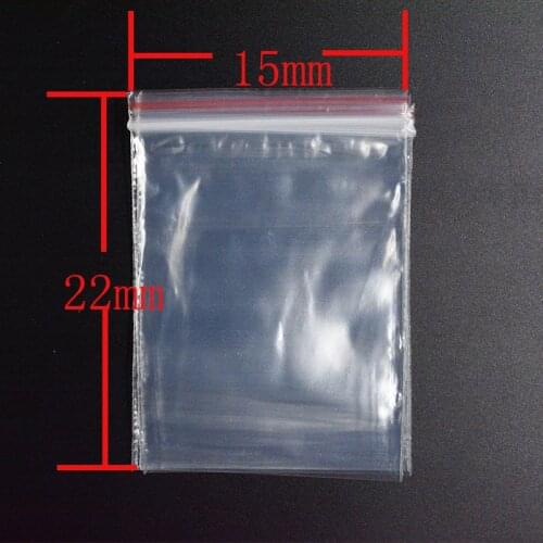 FLTMRH Transparent Self Sealing Zip Zipper Lock Plastic Bags 4*6/5*7/6*8/7*10/8*12cm Clear Ziplock Bag Jewelry Packaging