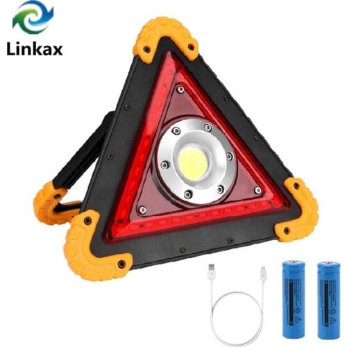 2019 New Camping Light Portable Lantern 3*COB+Red LED Camping Flashlight Emergency Light USB Charging Portable Power Lamp