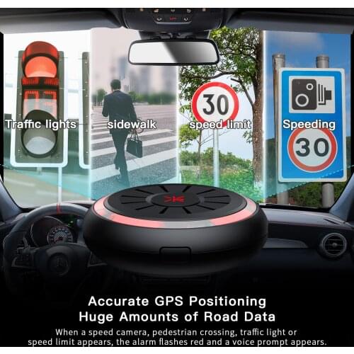 Spedal Traffic Alarm: Speed Camera Detection and Warning System for Car Voice Prompt Warns About Speed Cameras in Real-time