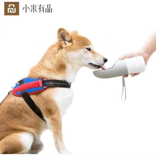 Moestar Rocket Portable Pet Dog Water Bottle Outdoor Pet Feeder 270ml Travel Pet Accessories From Xiaomi Youpin